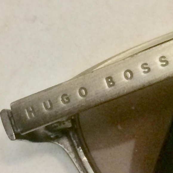 Hugo Boss Brushed Metal Titan Sunglasses - Picture 6 of 10